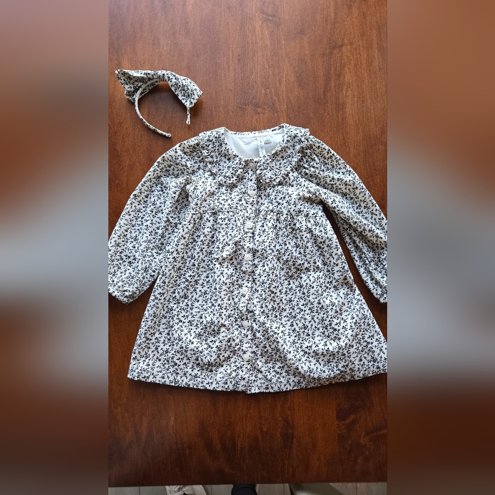 Floral Button-Up Dress